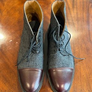 Taft Boots - The Jack In Grey/Oxblood